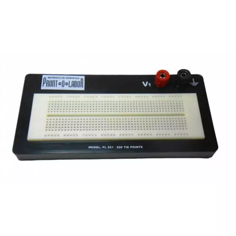 protoboard e jumpers arduino