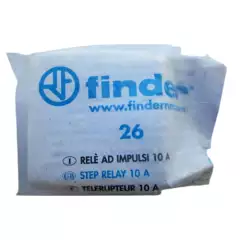 finder series 26 rele de impulso 10 a 2