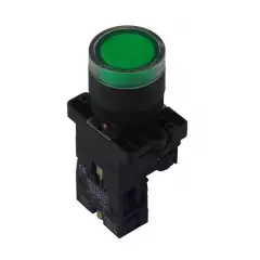 botao de impulso iluminado