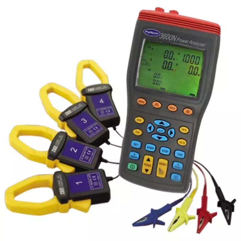 analisador de energia eletrica portatil
