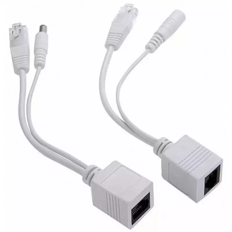 poe rj45 macho e femea