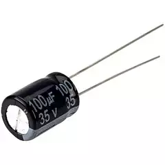 capacitor eletrolitico 100uf 35v