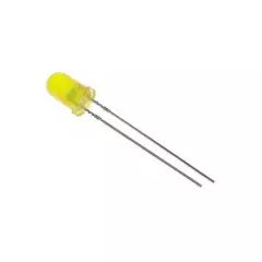 led amarelo 5mm difuso