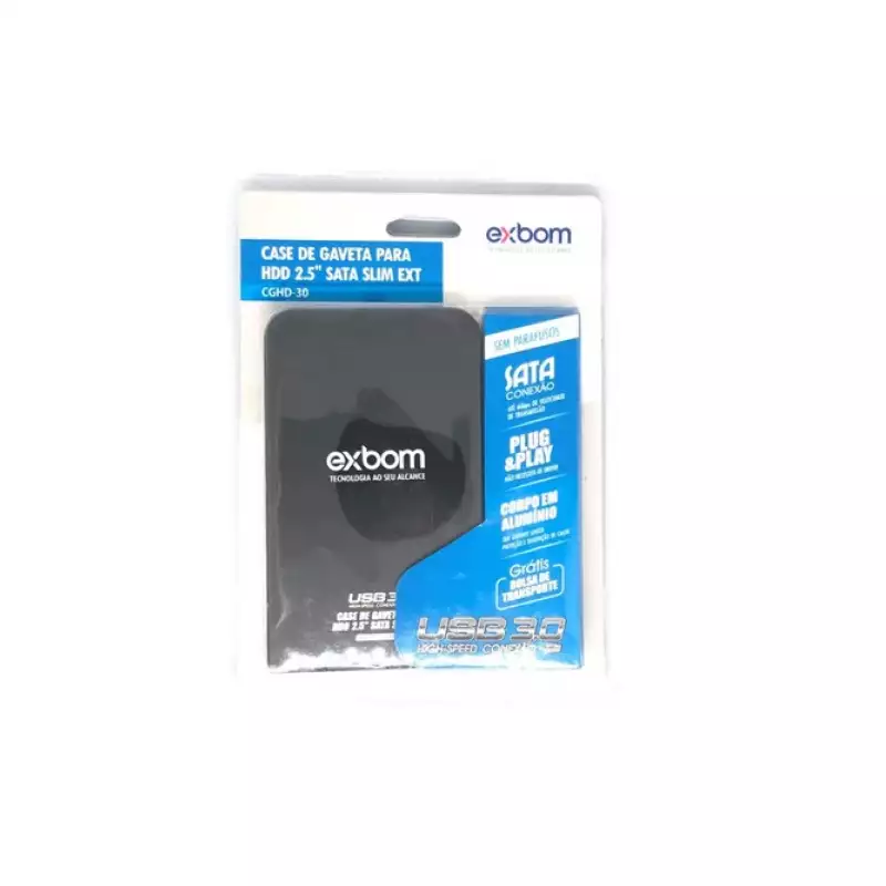 case usb 3 0 de 2 5 em aluminio