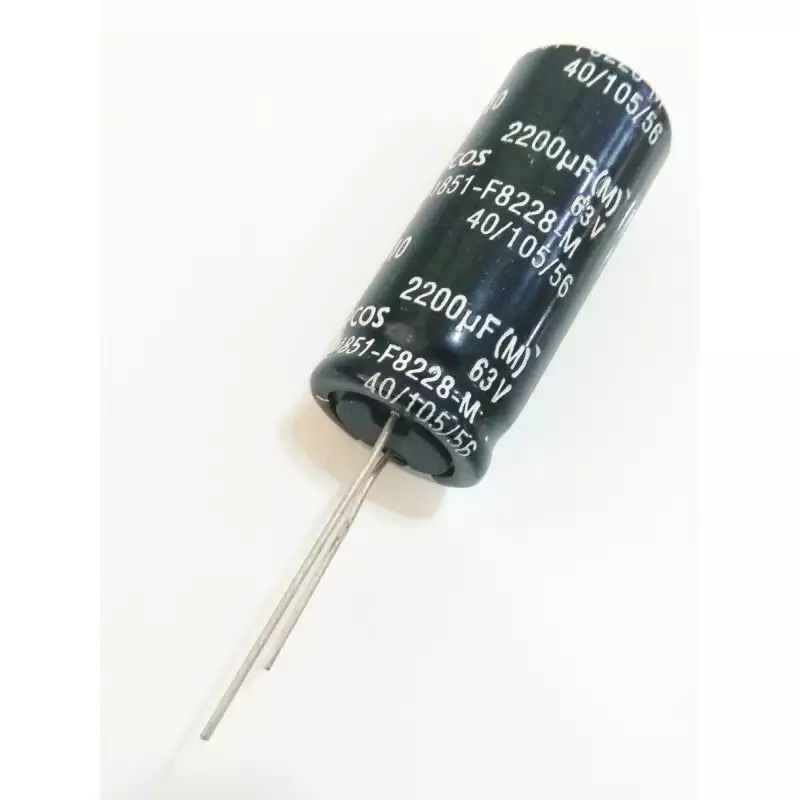 capacitor epcos 2200uf 63v