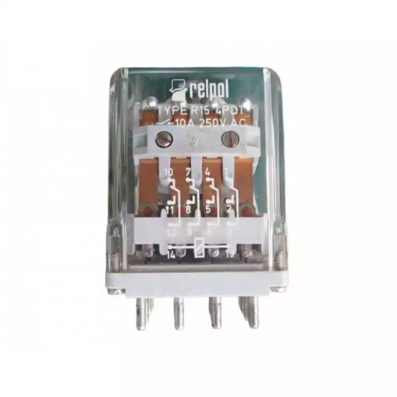 rele r15 1014 23 1024 k 4pdt 24vdc relpol