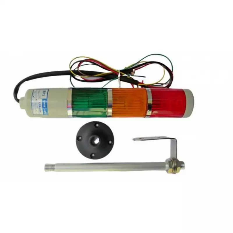 sinalizador de garagem com leds