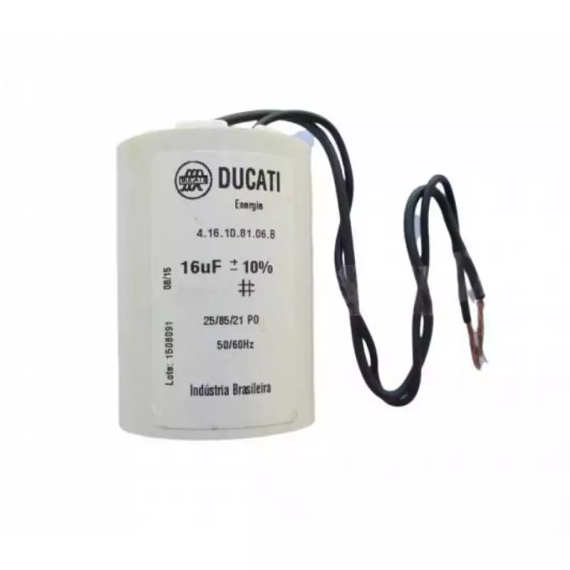 capacitor ppm motor 16uf 250vac fio