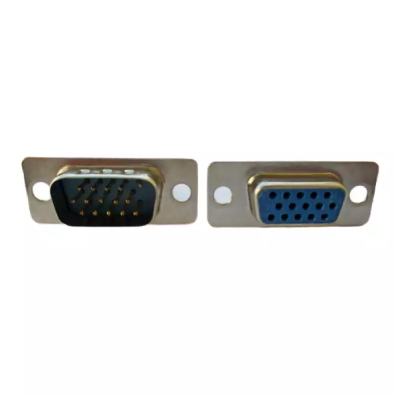 conector vga db15 solda 180 macho femea