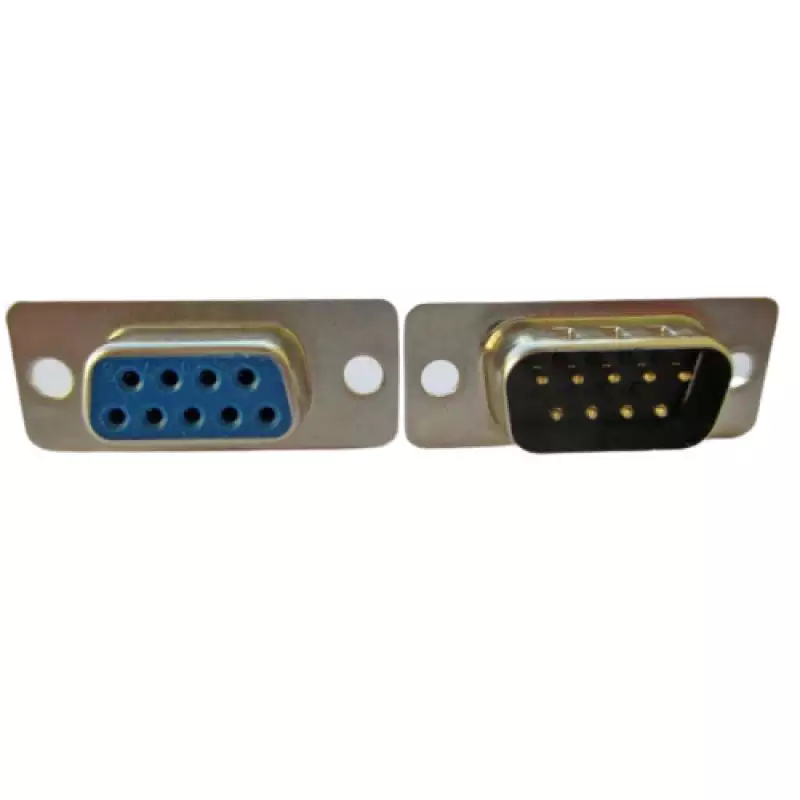 conector db9 macho ou femea 180 graus solda